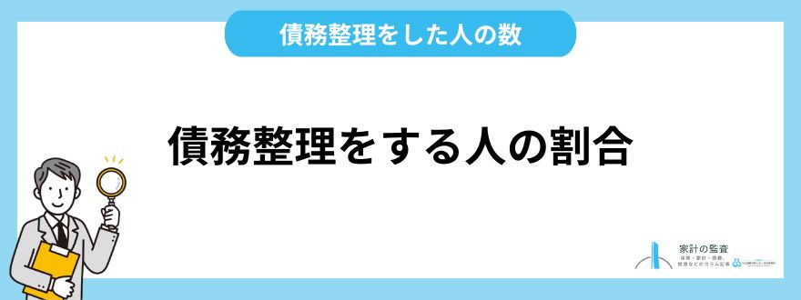 債務整理_おすすめ_債務整理をする人の割合